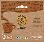 Cápsulas ¡Tierra! For Planet Espresso Bilanciato in Blue