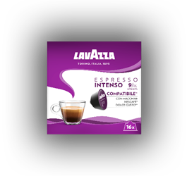 Café espresso intenso intensidad 9/13 estuche 16 cápsulas compatibles con  cafeteras Dolce Gusto · LAVAZZA · Supermercado El Corte Inglés El Corte  Inglés